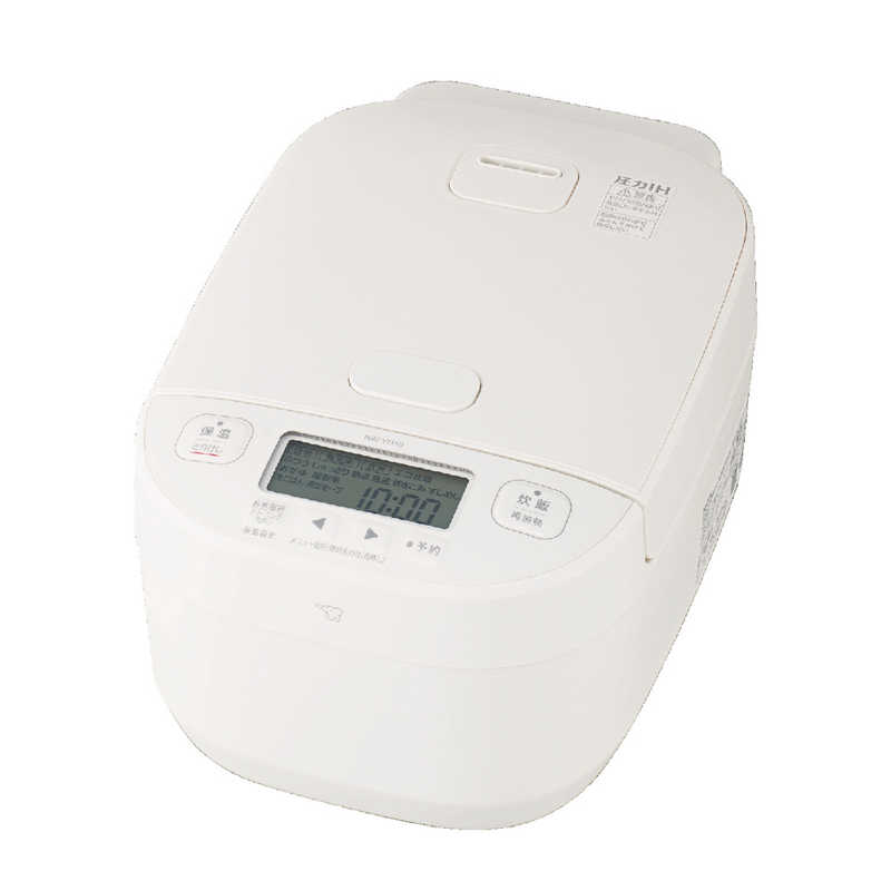 象印マホービン　ZOJIRUSHI 象印マホービン　ZOJIRUSHI 炊飯器 5.5合 豪熱大火力 圧力IHジャー 鉄 -くろがね仕込み- 豪炎かまど釜 ホワイト NW-YD10-WA NW-YD10-WA