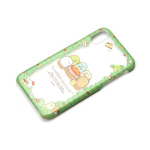 PGA iPhoneX用 クリアケース すみっコぐらし/もり YY02003 PGA iPhoneX用 クリアケース すみっコぐらし/もり YY02003