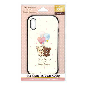 PGA iPhone XS/X用 ハイブリッドタフケース YY02303 コリラックマ meets チャイロイコグマ PGA iPhone XS/X用 ハイブリッドタフケース YY02303 コリラックマ meets チャイロイコグマ