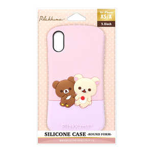 PGA iPhone XS/X用 シリコンケース YY02501 コリラックマ meets チャイロイコグマ PGA iPhone XS/X用 シリコンケース YY02501 コリラックマ meets チャイロイコグマ