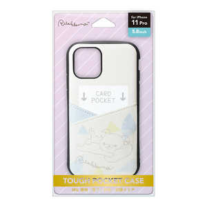 PGA iPhone 11 Pro用 タフポケットケース [リラックマ/リラックマスタイル(寝そべり)] San-X Collection YY03203