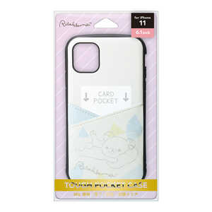 PGA iPhone 11用 タフポケットケース [リラックマ/リラックマスタイル(寝そべり)] San-X Collection YY03503