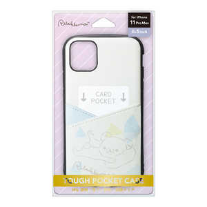 PGA iPhone 11 Pro Max用 タフポケットケース [リラックマ/リラックマスタイル(寝そべり)] San-X Collection YY03803