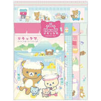 サンエックス リラックマ ねこねこの湯 レターセット LH78701RK