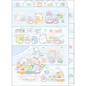 サンエックス すみっコぐらし インデックスホルダー5ポケット スミッコFA15504インデックス5P