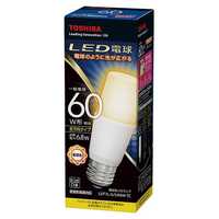 東芝 TOSHIBA LED電球(T形)60W形相当 電球色 口金E26 LDT7L-G/S/60V1