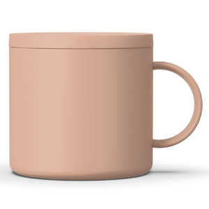 アスベル マグカップ 300ml 蓋付き 保温 グレイッシュピンク 475232