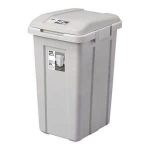 アスベル ジョイント 分別ペール 45L ライトグレー KDSA401