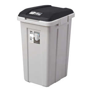 アスベル ジョイント 分別ペール 45L ブラック KDSA403