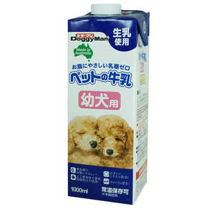 ドギーマン ペットの牛乳 幼犬用 1000ml ドギーマン ペットの牛乳 幼犬用 1000ml