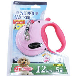 アースペット ハンドラー 伸縮リードN[ピンク/超小型犬､小型犬用 2S] 