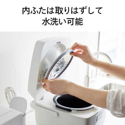 ツインバード TWINBIRD 炊飯器 3合 はやくておいしい3合IH炊飯器 IH