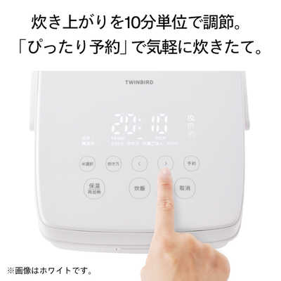 新品　未開封　TWINBIRD IH炊飯ジャー RM-D793 ブラック 楽天市場】ツインバード RM-D793 はやくておいしい3合IH炊飯器 厚熱火