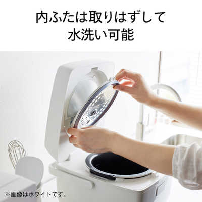 未使用品　TWINBIRD IH炊飯器 ブラック　3合 ツインバード TWINBIRD 炊飯器 3合 はやくておいしい3合IH炊飯器 IH