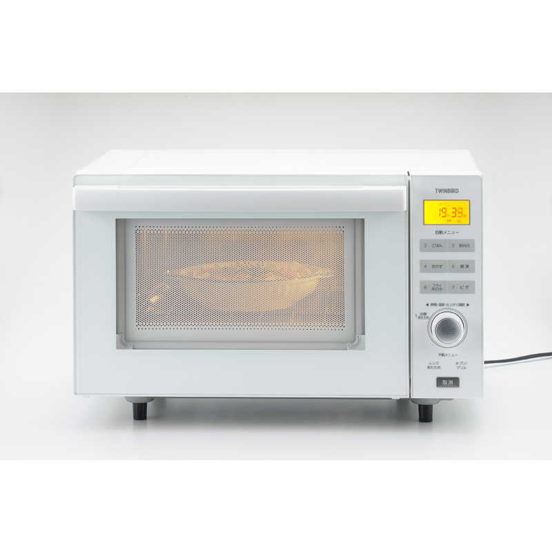 ツインバード　TWINBIRD ツインバード　TWINBIRD 【アウトレット】オーブンレンジ 18L フラット DR-E852W ホワイト DR-E852W ホワイト