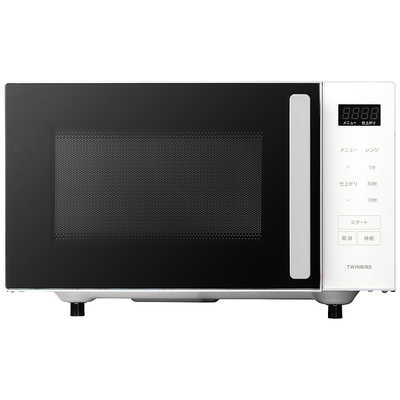 ツインバード　TWINBIRD　電子レンジ 23L フラット センサー付 ヘルツフリー(東日本・西日本対応) ホワイト　DRF323W ツインバード TWINBIRD 電子レンジ 23L フラット センサー付 ヘルツ