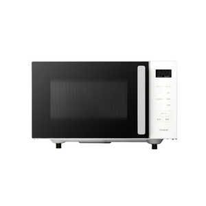 ツインバード TWINBIRD 電子レンジ 23L フラット センサー付 ヘルツフリー(東日本・西日本対応) ホワイト DRF323W