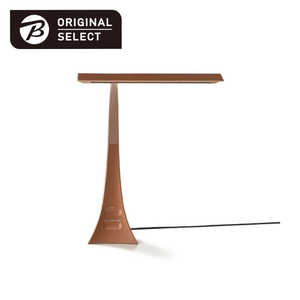 ORIGINALSELECT 卓上スタンドライト SWISH [LED /昼光色～電球色/ コンセント付き]（外箱ダメージ品） LE-CD1501SG-G カッパｰゴｰルド
