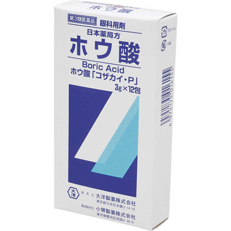 大洋製薬 大洋製薬 【第3類医薬品】ホウ酸 (3g×12包)  