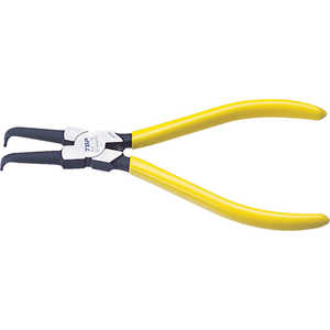 TOP工業 スナップリングプライヤ穴用曲爪 175mm 使用範囲19~65mm HB175 TOP工業 スナップリングプライヤ穴用曲爪 175mm 使用範囲19~65mm HB175