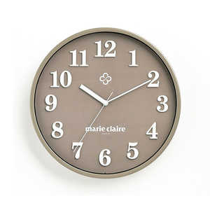 タマハシ 「マリ・クレール」壁掛け時計(セピア) MC502A