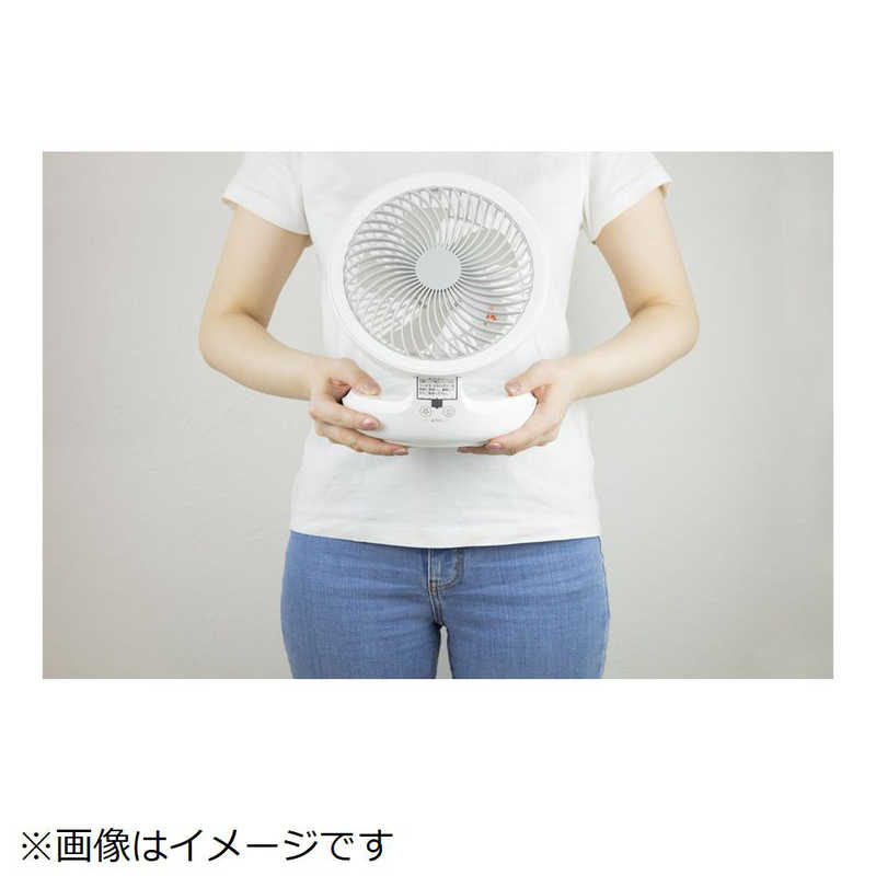ゼピール ゼピール 充電式DCサーキュレーター ［DCモーター搭載 /リモコン付き］ DJS-E314P DJS-E314P