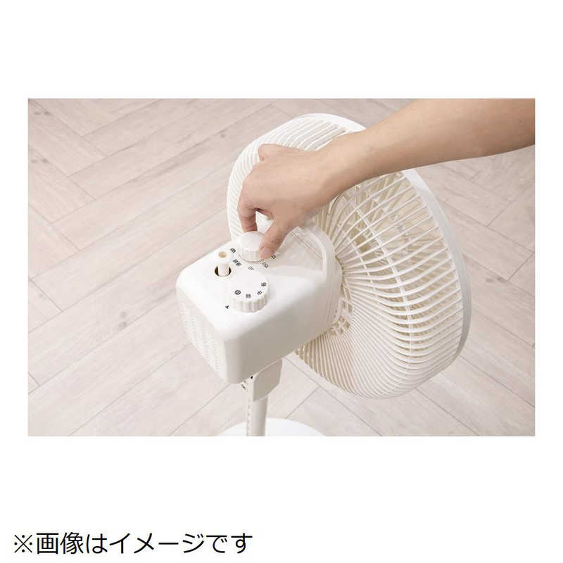 ゼピール ゼピール メカ式リビング扇風機 DL-J31TP-WH DL-J31TP-WH