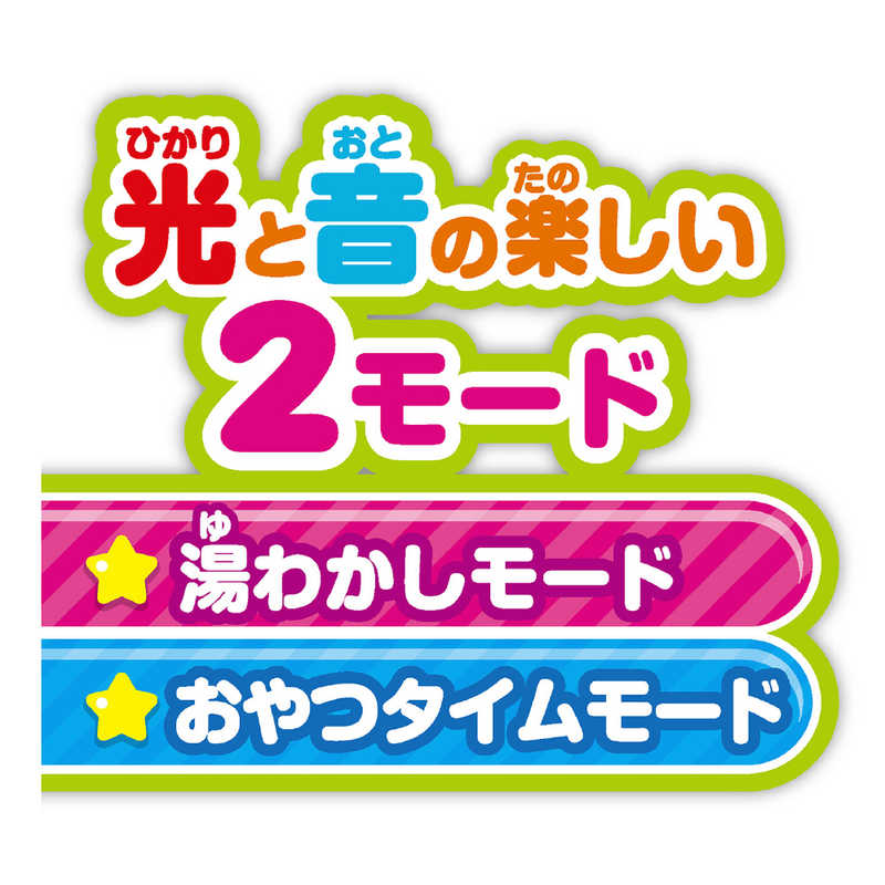 ジョイパレット ジョイパレット アンパンマン お湯がわいたよ！キラピカおしゃべり電気ケトル  