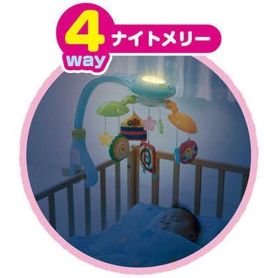 ジョイパレット 泣きやむ！笑う！ねんねもしましまぐるぐる4way