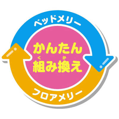 ジョイパレット 泣きやむ！笑う！ねんねもしましまぐるぐる4way