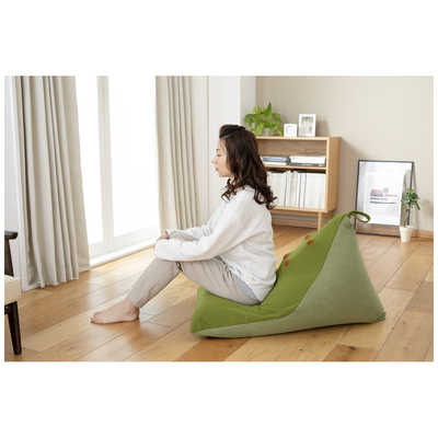 スライヴ　Hogbeesほぐしてくれるビーズクッション　CMD-8000GR スライヴ Hogbeesほぐしてくれるビーズクッション CMD-8000GR の通販