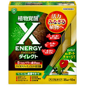 KINCHO園芸 X-ENERGYダイレクトアンプルタイプ 35ml×10本 