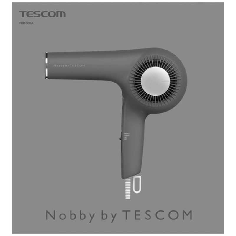 NOBBYBYTESCOM NOBBYBYTESCOM 【アウトレット】プロフェッショナルプロテクトイオンドライヤー （スモーキーグレー） Nobby by TESCOM NIB500A-H NIB500A-H