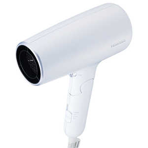 エレコム　ELECOM ドライヤー 速乾 大風量 プロテクトイオン 静電気抑制 髪にやさしい低温ケアモード搭載 2.0m3/分 1300W スピードアップノズル内蔵 軽量 折りたたみ ラク抜きプラグ ブルーグレー TD561A-H