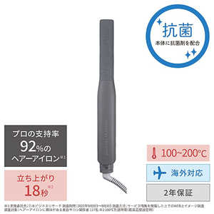 テスコム プロフェッショナル アレンジアイロン スリムプレート 15mm/100℃～200℃ [交流(コード)式] スモーキーグレー NIS300A-H