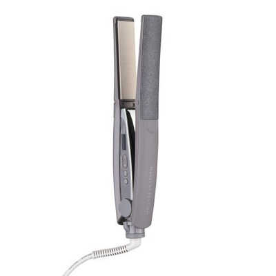 テスコム　ストレートアイロン プロフェッショナル プロテクトイオン Nobby by TESCOM 25mm 60℃〜210℃ 海外対応 交流(コード)式 スモーキーグレー　NIS500B-H テスコム ストレートアイロン プロフェッショナル プロテクトイオン