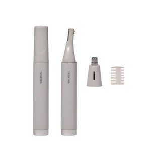 テスコム フェイスシェーバー 眉・鼻・顔これ1本 うぶ毛 電動 USB Type-C充電 コンパクト ポーチ付き 海外使用OK グレージュ TT321A-C