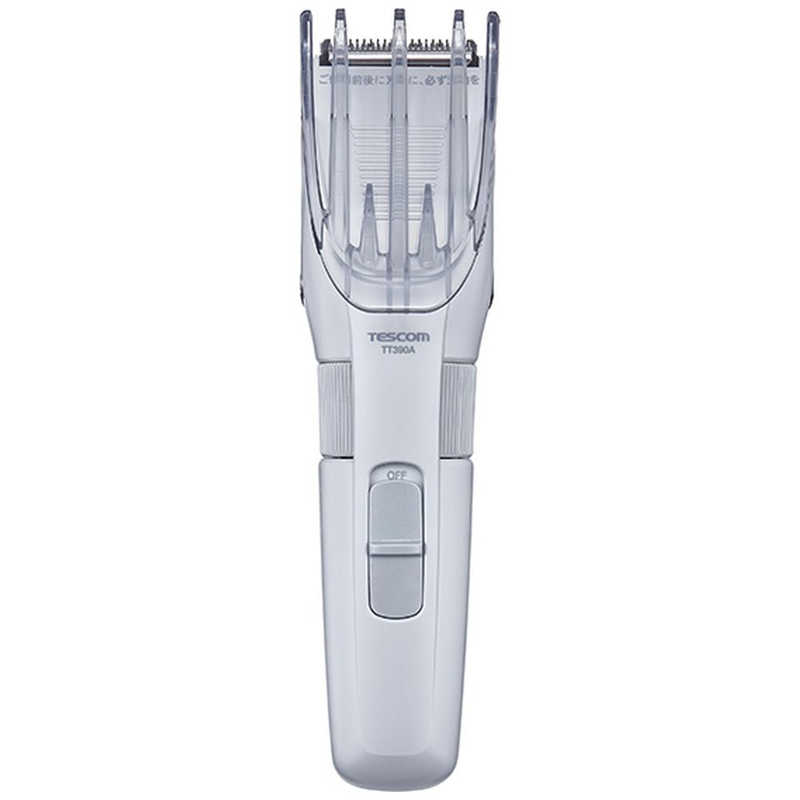 テスコム テスコム ヘアカッター･バリカン 充電交流式 ライトグレー [交流(コード)式] TT390A-H TT390A-H