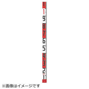 TJMデザイン タジマ シムロンロッド長さ 3m/裏面仕様 20cmアカシロ/紙函 SYR-03P