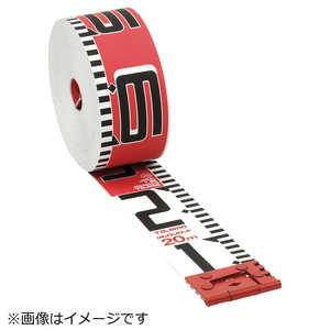 TJMデザイン タジマ シムロンロッド長さ 20m/裏面仕様 1mアカシロ/紙函 SYR-20K