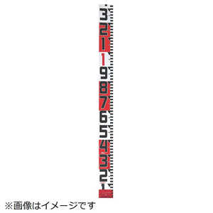 TJMデザイン タジマ シムロンロッド-100長さ 20m/裏面仕様 1mアカシロ/紙函 SYR-20EK