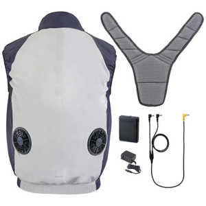 TJMデザイン タジマ 清涼ファン風雅ベスト2 フルセットL FVBA37SEBWL