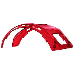 TJMデザイン タジマ ヘルメット セフメット用トップカバー クリアレッド HATCR TJMデザイン タジマ ヘルメット セフメット用トップカバー クリアレッド HATCR
