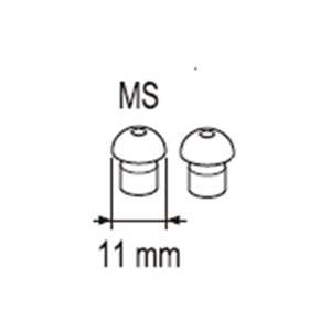 オムロン　OMRON AK-22用 耳栓MS z 2個入 AK-EACP-MS