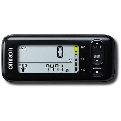 オムロン OMRON 活動量計 HJA-331T-JBK の通販 | カテゴリ：美容家電 