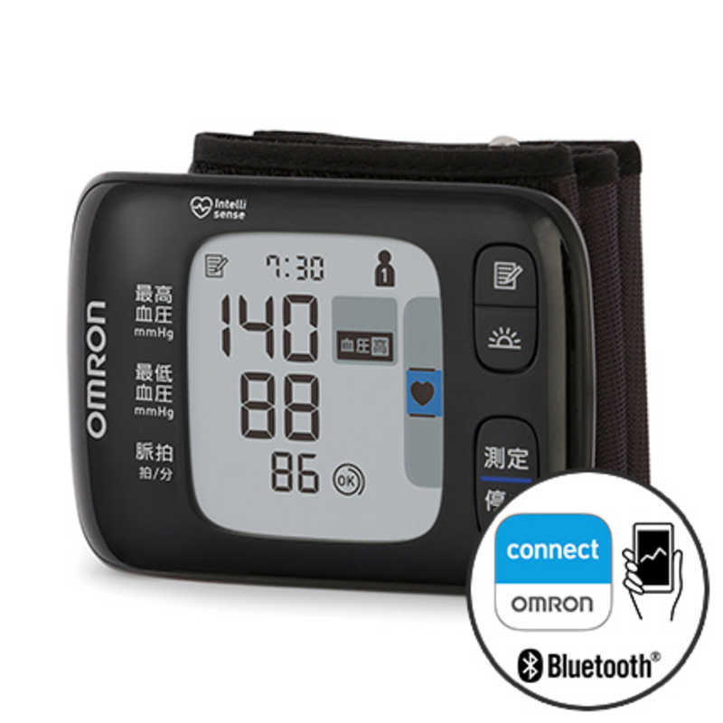 オムロン　OMRON オムロン　OMRON 血圧計 手首式 Bluetooth通信機能  HEM-6233T HEM-6233T