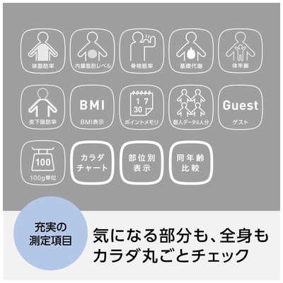 オムロン OMRON 体重体組成計 HBF-710-J カラダスキャン HBF-710-J の