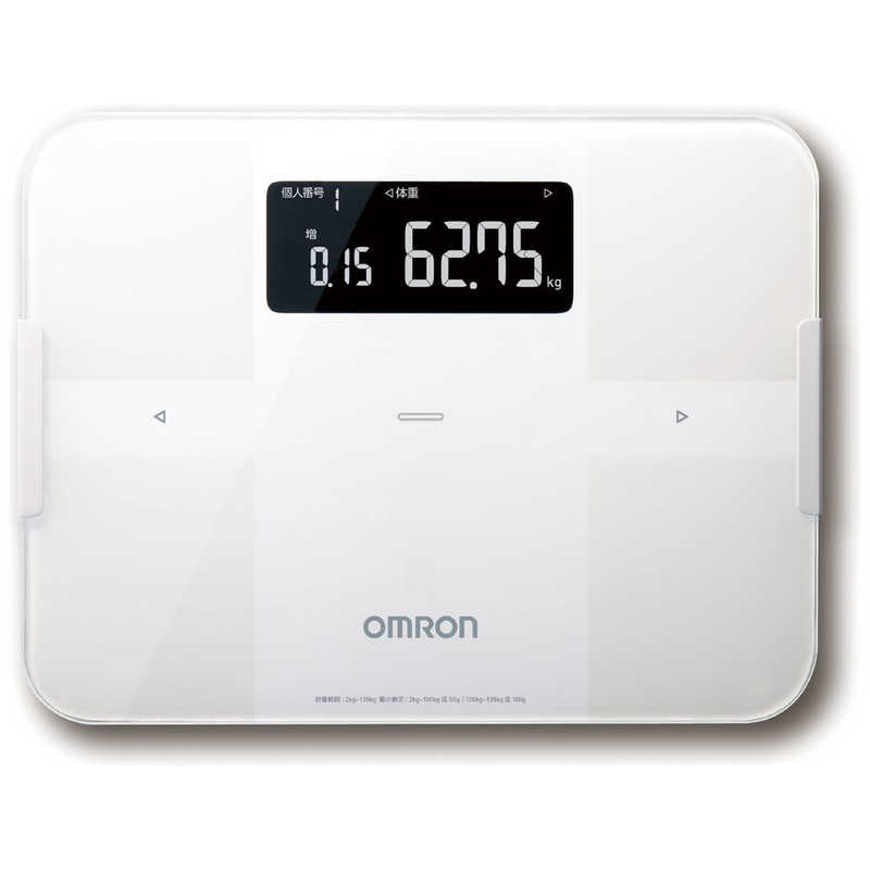 オムロン　OMRON オムロン　OMRON 体重体組成計 カラダスキャン  ［スマホ管理機能あり］ KRD-608T2-W KRD-608T2-W