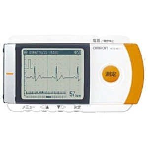 オムロン　OMRON 携帯型心電計 HCG-801