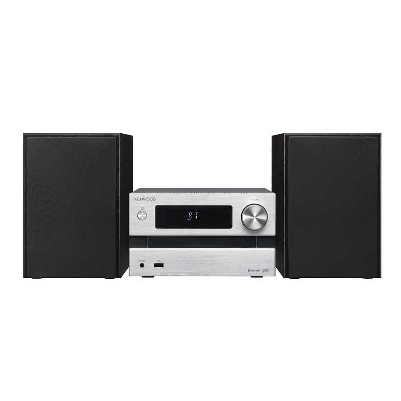 ケンウッド ケンウッド ミニコンポ[ワイドFM対応/Bluetooth対応] M-EB50-S シルバｰ M-EB50-S シルバｰ